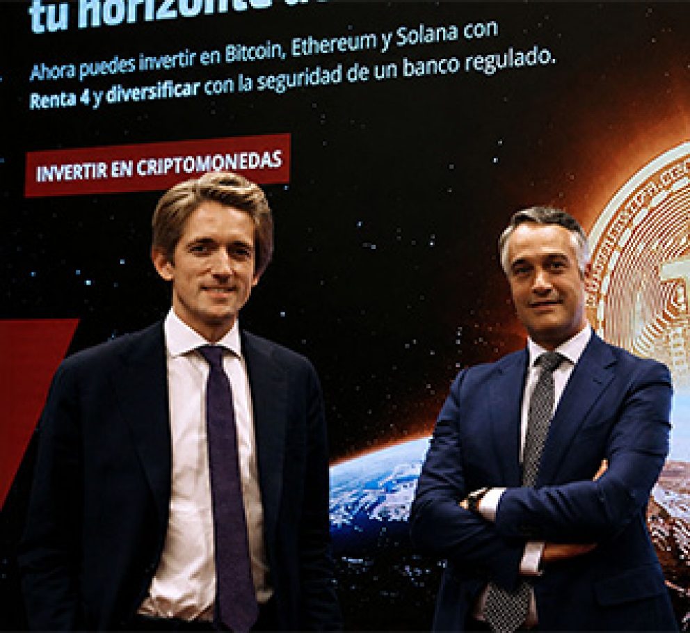 Renta 4 lanza su plataforma para invertir en criptoactivos